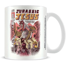 Kubek Ilustrata - Jurassic Jesus