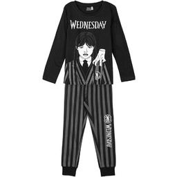 Wednesday Piżama dziecięca ciemnoszara