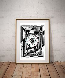 Maze Gaze The Simpsons - plakat 3D Wymiar