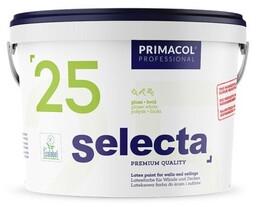 PRIMACOL Farba lateksowa Selecta 25 biała 10L