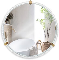 Tutumi LUSTRO ŚCIENNE LED Z RAMĄ 60cm 106