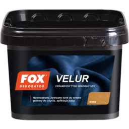 Tynk żywiczny Velur 004 india 5 kg FOX