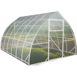 Szklarnia z poliwęglanu Kropla 3,1x4 m profile 20x20