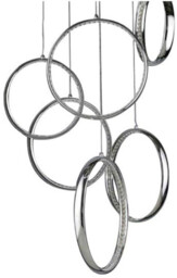 Azzardo Kaskadowa lampa wisząca glamour AZ2450 OLIMP LED