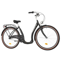INDIANA Rower miejski Moena S3B 28 cali Czarny