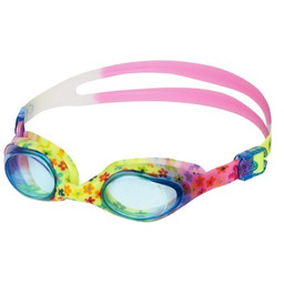 OKULARKI NILS AQUA NQG170FAF NIEBIESKI KWIATKI JUNIOR