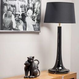 LAMPA STOŁOWA 4concepts Lozanna Czarna