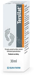Tersilat 10 mg/g Aerozol na skórę, roztwór, 30