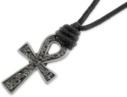WISIOREK KRZYŻ ANKH NA LINCE talizmany krzyże kolor