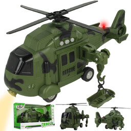 Helikopter Wojskowy Samolot Napęd Dźwięk Światło U696