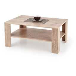 Stolik kawowy z półką dąb wotan mat 110