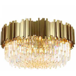 Pipe Organ Variant - plafon kryształowy 40cm złoty