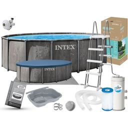 Basen Intex 457x122 Ogrodowy Stelażowy 26742ND