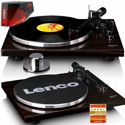 Lenco LBT-345WA Expertise Gramofon Belt-Drive Bt Ortofon 2M