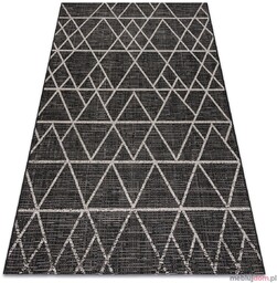 DYWAN SZNURKOWY SIZAL FLOORLUX 20508 black / silver