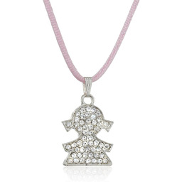 mopec ma228.2 wisiorek dla dziewczynki w kolorze strass