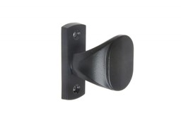 Pochwyt drzwiowy stały GAMAR, wąski czarny