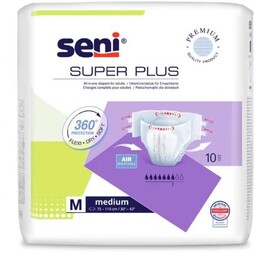 SENI SUPER PLUS Pieluchomajtki dla dorosłych Medium M,