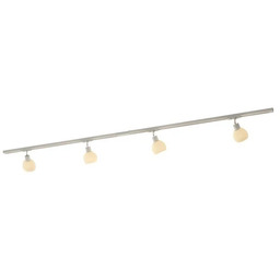 Lindby - Linaro Track 4 Lampa Sufitowa Silver