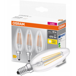 OSRAM - Żarówki LED Filament Świeca E14 4W