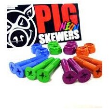 montażówki PIG WHEELS - Neonskewer 1in Phillip 10Pk