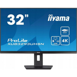 Monitor iiyama XUB3293UHSN-B5- 31.5" Ips 4K DisplayPort, Hdmi,
