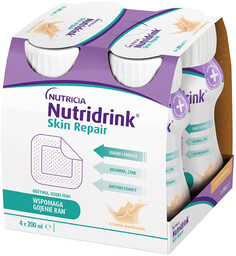 Nutridrink Skin Repair o smaku waniliowym, płyn 4