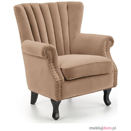Fotel TITAN Velvet Halmar Beżowy