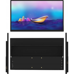 2X Monitor LED Zeuslap Z18S 18,5'' Full HD