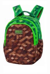 Plecak szkolny dla chłopca, Minecraft, zielony, CoolPack