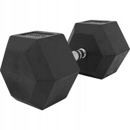 Hantla 47,5 kg profesjonalna Sześciokątny hantel