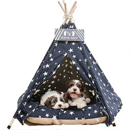 NUKied Namiot tipi dla zwierząt domowych, 61 cm,
