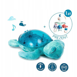 Projektor Z Pozytywką Żółw Podwodny Niebieski Eco Cloud