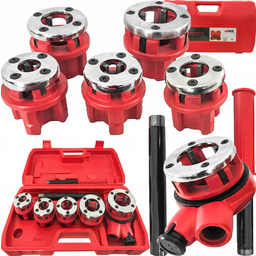 Hydrauliczna Gwintownica Do Rur Nasadki 5szt. 3/8 5/4"