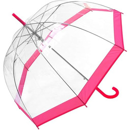 Susino Parasol, dzwonek/kopuła, przezroczysty, dla kobiet, automatyczny system