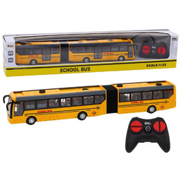 Autobus Szkolny Bus Zdalnie Sterowany Przegubowy RC 1:32