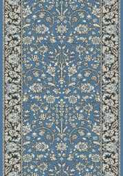 Chodnik wełniany Agnella Isfahan Itamar niebieski