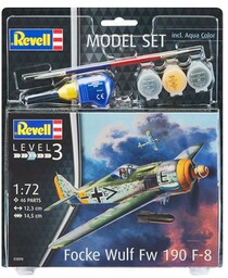 Revell MODEL SET 1:72 FOCKE WULF FW190 F-8