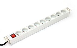 DIGITUS Listwa zasilająca A-19-STRIP-4-IMP (9 x UTE; 2m;