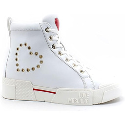 Love Moschino Sneaker Bianca Donna in Pelle con