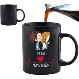 Filiżanka z napisem "Du bist meine Person", kubek