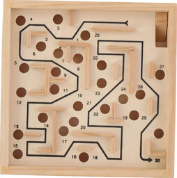Zestaw gier drewnianych wieża puzzle labirynt zręcznościowe gry