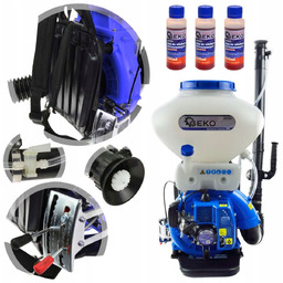 Opryskiwacz Spalinowy Plecakowy 26L Dmuchawa +olej