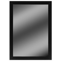 Lustro Slim Black 50 x 70 cm