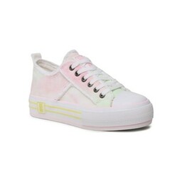 Trampki Big Star Shoes LL274174 White/Pink/Yellow