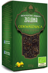 Dary Natury Herbata zielona odkwaszająca 80 g (EKO)