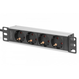 Digitus Listwa zasilająca do szaf 10" RACK 4xSchuko,