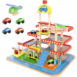 Parking garaż drewniany 22446