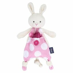 Chicco Pocket Friend 0m+-różowy Maskotka do smoczka