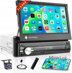 Hikity Radio samochodowe Android 1 Din z obsługą